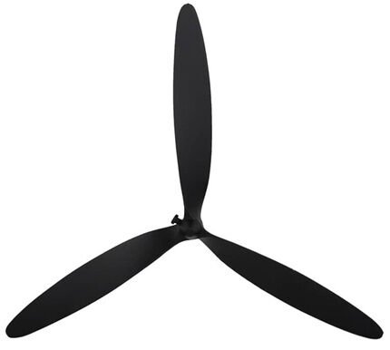 30 inç vantilatör pervanesi 16 mm plastik sanayi tipi