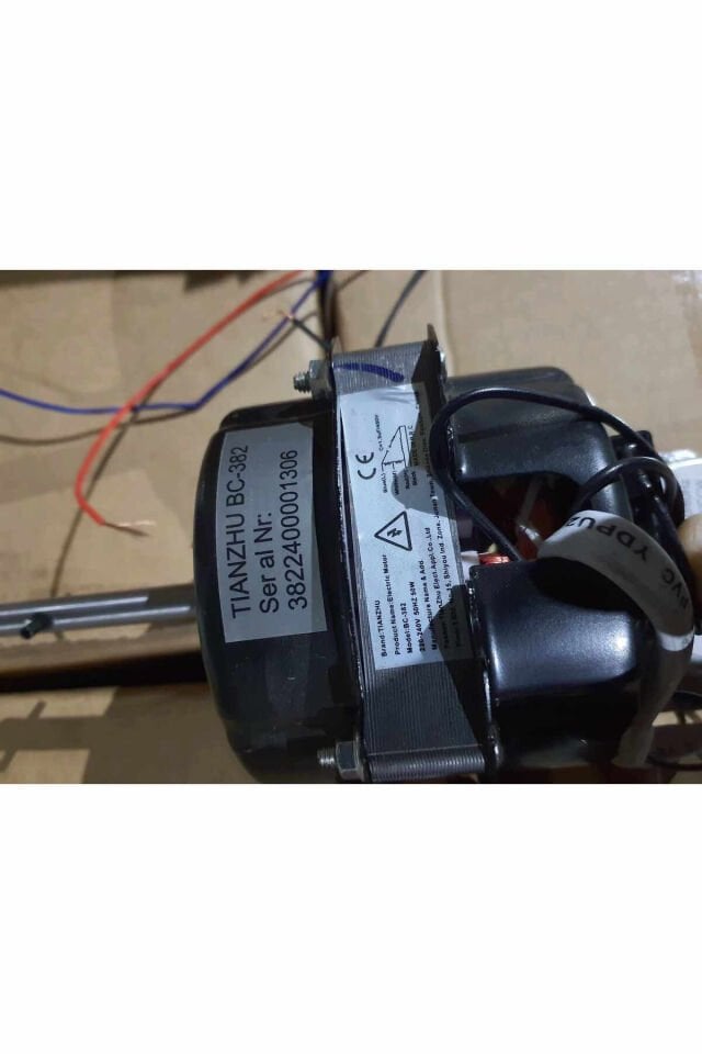 Raks SF 18 RMX senkron motorlu vantilatör motoru detay