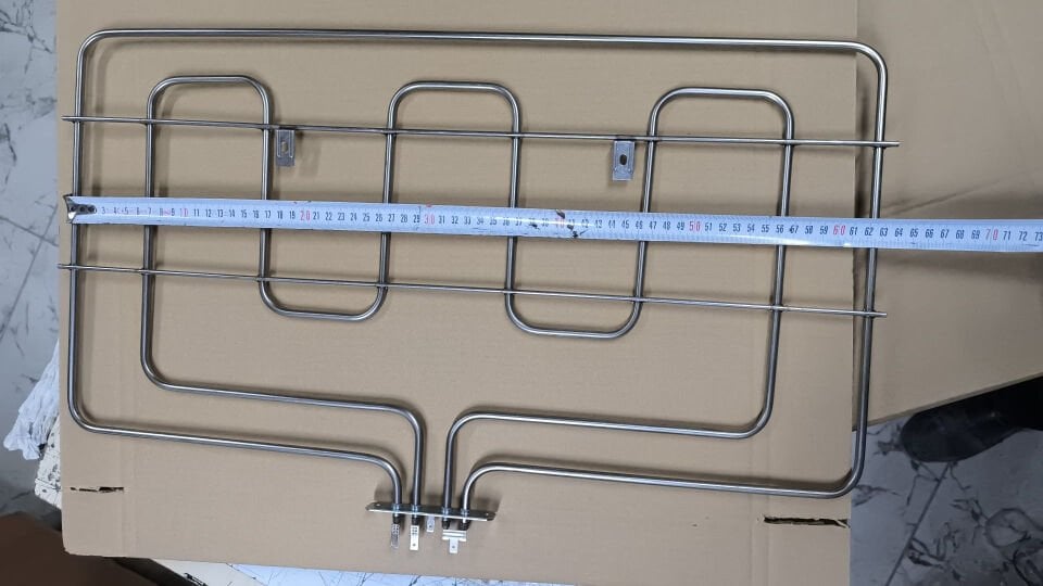 Bosch uyumlu ankastre fırın üst rezistansı çift borulu 63 cm 1500+1750 watt