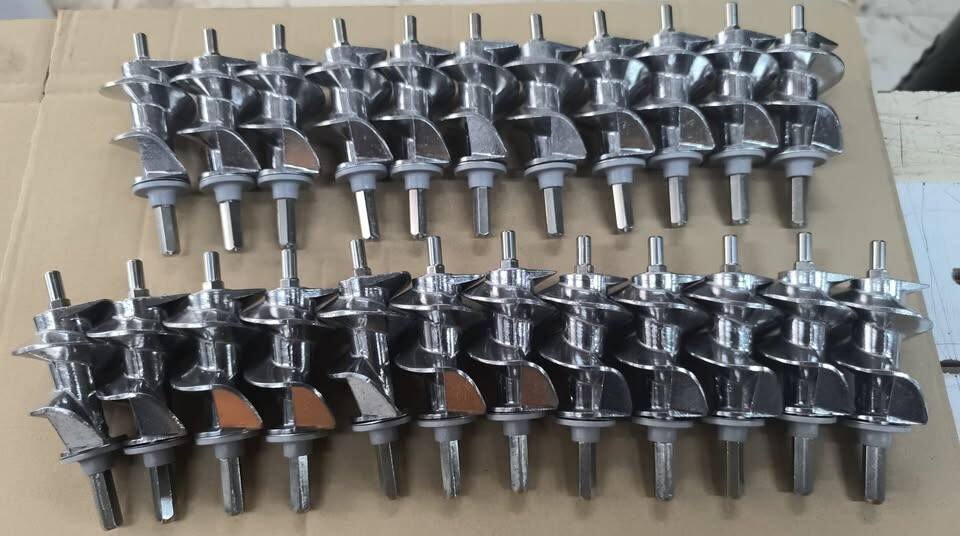 Uyumlu kıyma makinesi helezon 11.5 cm paslanmaz