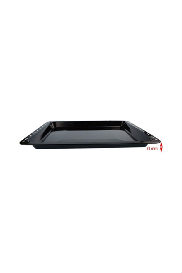 Alpina uyumlu ankastre fırın tepsisi 3 cm derinlik emaye yapı