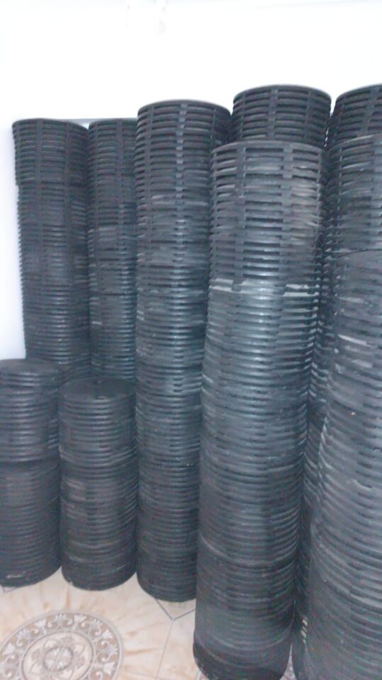 Vantilatör Tabanı 1650 GR. + Dekoratif Kılıf  Siyah Renk