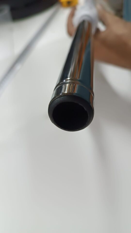 Beyaz Vantilatör Borusu  82 cm + L vida Pul