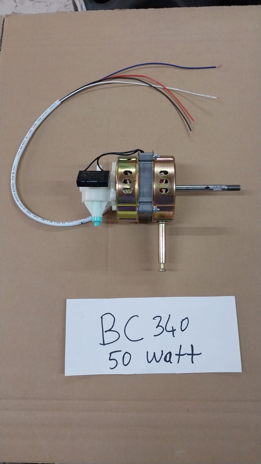 BC 340 Vantilatör Motoru  50 Watt