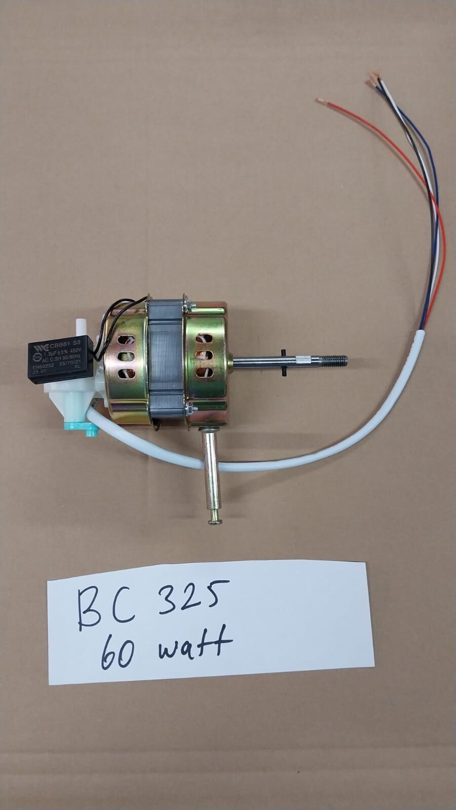 BC 325 Vantilatör Motoru  60 Watt