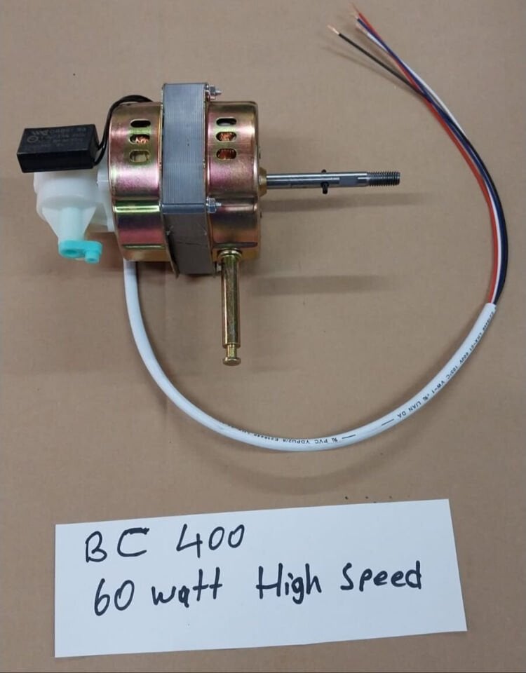 BC 400 Vantilatör Motoru  60 Watt High Speed