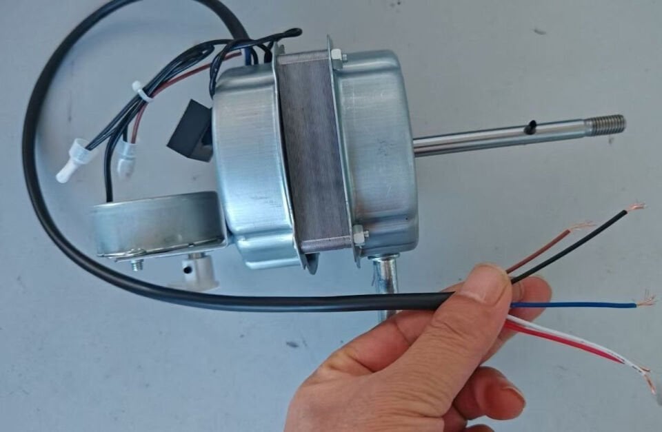 BC 382 Kumandalı Tip Vantilatör Motoru Bilyalı